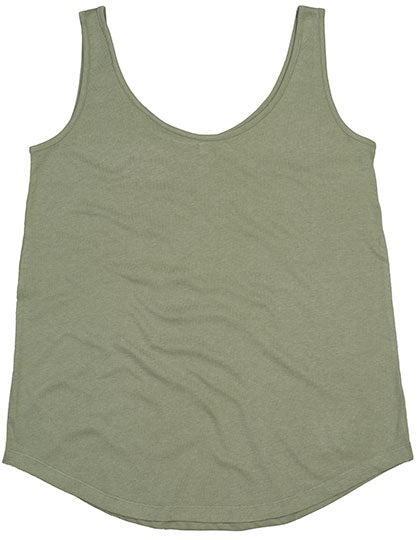 Women´s Loose Fit Vest in Soft Olive, Größe XL