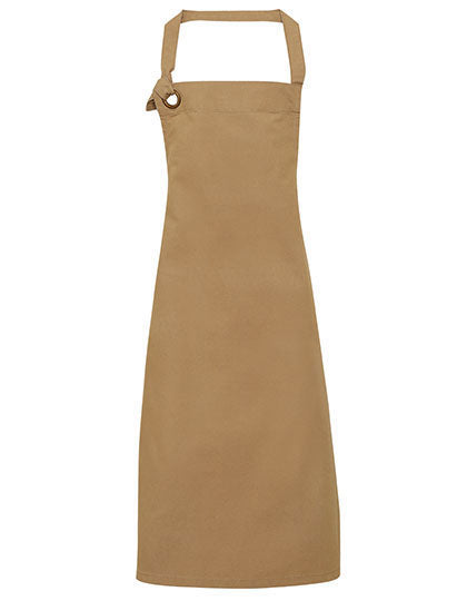 Calibre Heavy Cotton Canvas Bib Apron in Khaki, Größe 72 x 86 cm