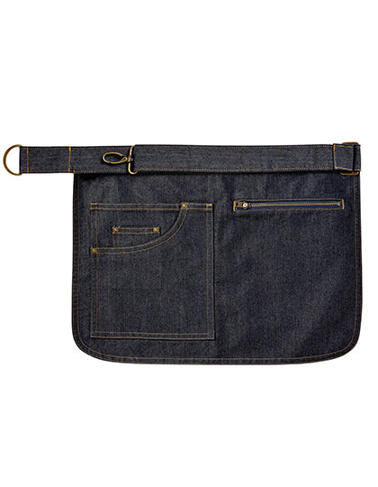 Metro Utility Hip Apron in Indigo Denim (ca. Pantone 2380C), Größe 31 x 32 cm