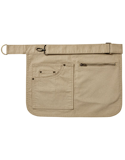 Metro Utility Hip Apron in Khaki (ca. Pantone 7536C), Größe 31 x 32 cm