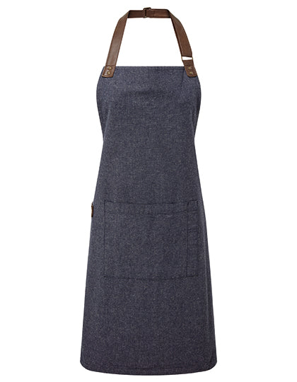 Annex Oxford Bib Apron in Navy (ca. Pantone 2380C), Größe 72 x 86 cm