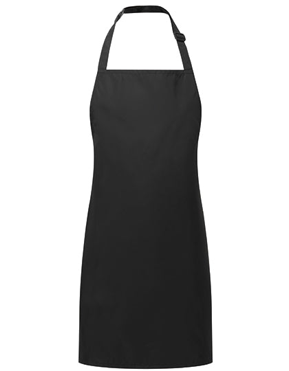 Childrens´ Waterproof Apron in Black (ca. Pantone Black C), Größe 48 x 63 cm (7-10 years)