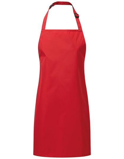 Childrens´ Waterproof Apron in Red (ca. Pantone 201C), Größe 48 x 63 cm (7-10 years)