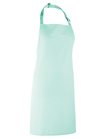 Colours Collection Bib Apron in Aqua (ca. Pantone 344C), Größe 72 x 86 cm