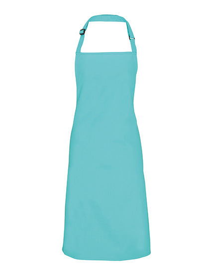 Colours Collection Bib Apron in Duck Egg Blue (ca. Pantone 7466C), Größe 72 x 86 cm