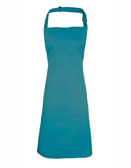 Colours Collection Bib Apron in Teal (ca. Pantone 3155C), Größe 72 x 86 cm