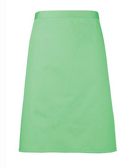 Colours Collection Mid Length Apron in Apple (ca. Pantone 360C), Größe 70 x 50 cm