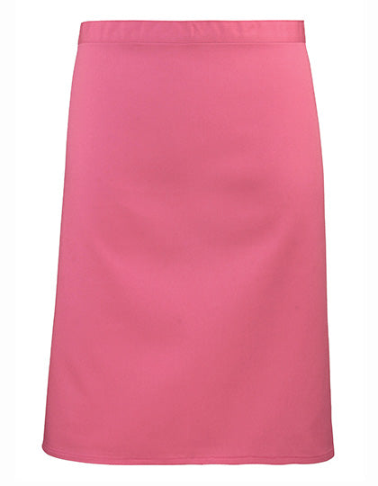 Colours Collection Mid Length Apron in Fuchsia (ca. Pantone 219C), Größe 70 x 50 cm