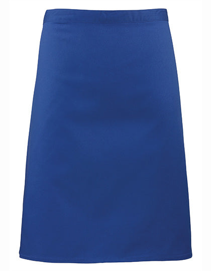 Colours Collection Mid Length Apron in Royal (ca. Pantone 286C), Größe 70 x 50 cm