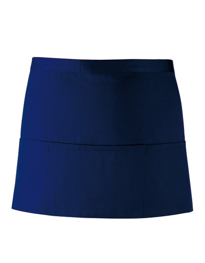 Colours Collection 3-Pocket Apron in Navy (ca. Pantone 2766C), Größe 60 x 33 cm