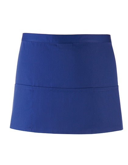 Colours Collection 3-Pocket Apron in Royal (ca. Pantone 286C), Größe 60 x 33 cm