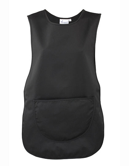 Women´s Pocket Tabard in Black, Größe 3XL