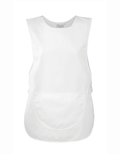 Women´s Pocket Tabard in White, Größe 3XL