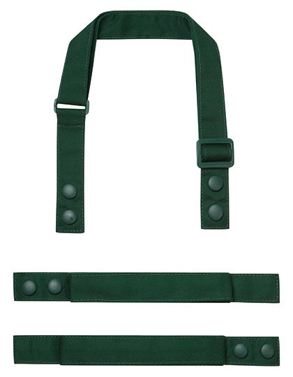 Colours Swap & Pop Apron - Strap in Bottle Green (ca. Pantone 7484C), Größe 2,5 x 90 cm