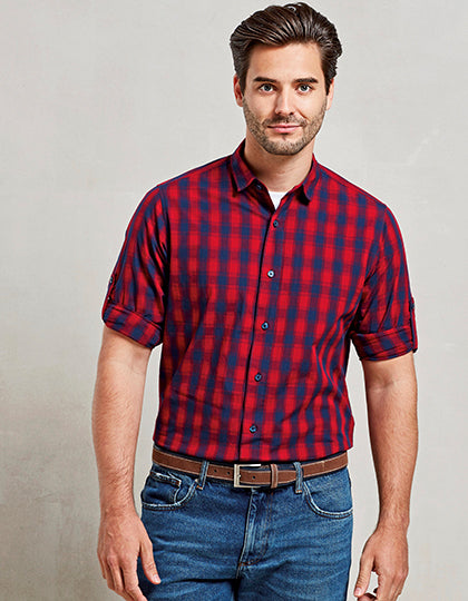 Men´s Mulligan Check Cotton Long Sleeve Shirt