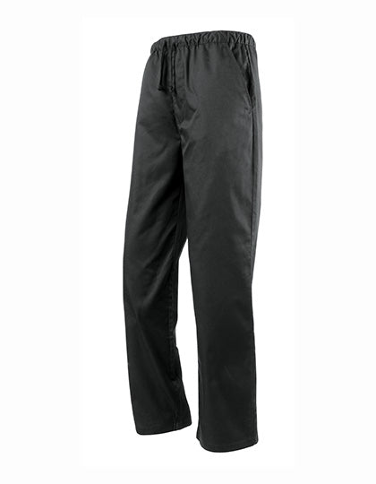Essential Chef´s Trouser in Black (ca. Pantone Black C), Größe 5XL