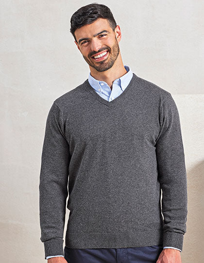 Men´s V-Neck Knitted Sweater