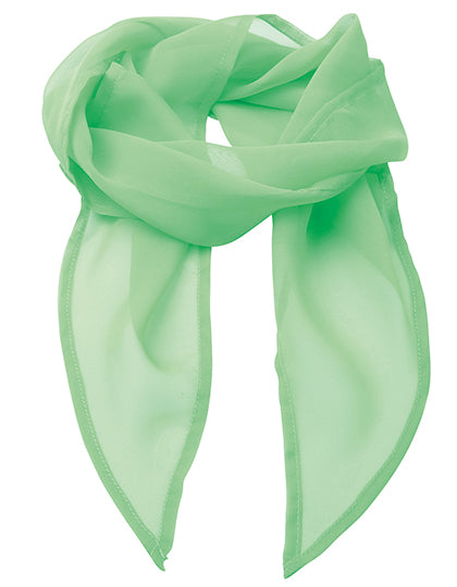 Women´s Colours Collection Chiffon Scarf in Apple (ca. Pantone 360C), Größe 98 x 16,5 cm