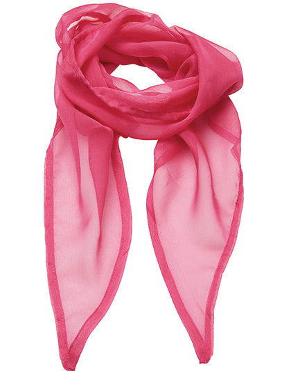 Women´s Colours Collection Chiffon Scarf in Fuchsia (ca. Pantone 219C), Größe 98 x 16,5 cm