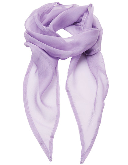 Women´s Colours Collection Chiffon Scarf in Lilac (ca. Pantone 264C), Größe 98 x 16,5 cm