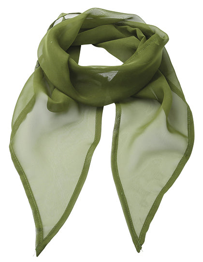 Women´s Colours Collection Chiffon Scarf in Oasis Green (ca. Pantone 371C), Größe 98 x 16,5 cm