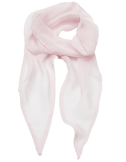 Women´s Colours Collection Chiffon Scarf in Pink (ca. Pantone 1895C), Größe 98 x 16,5 cm