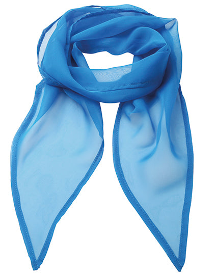 Women´s Colours Collection Chiffon Scarf in Sapphire (ca. Pantone 300C), Größe 98 x 16,5 cm