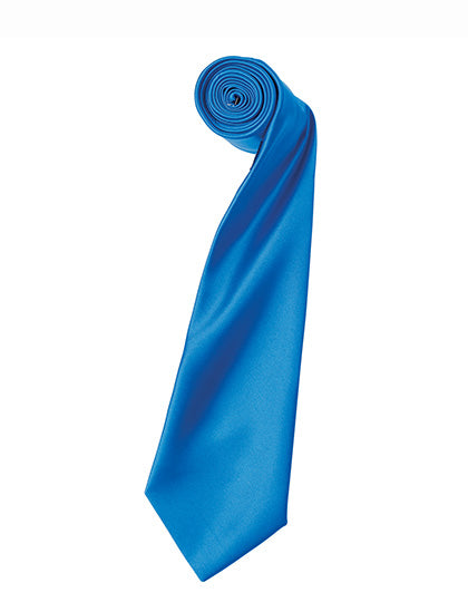 Colours Collection Satin Tie in Sapphire (ca. Pantone 300C), Größe 144 x 8,5 cm