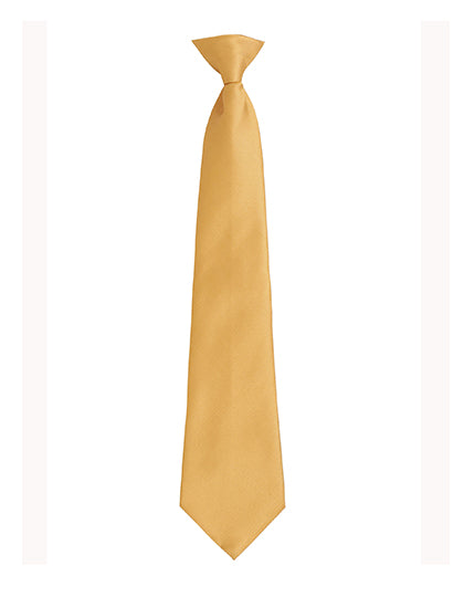 Colours Orginals Fashion Clip Tie in Gold (ca. Pantone 7499C), Größe 47 x 10 cm