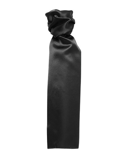 Women´s Business Scarf - Plain in Black, Größe 140 x 25 cm