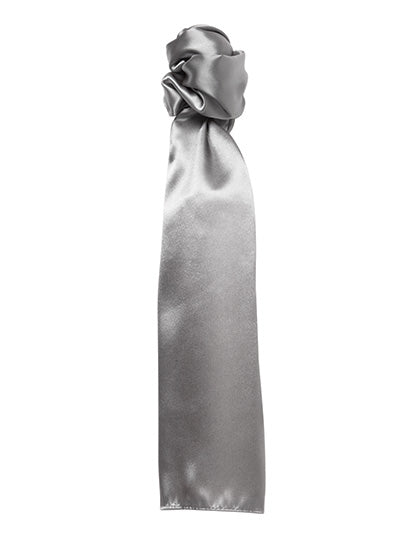 Women´s Business Scarf - Plain in Grey (ca. Pantone 431C), Größe 140 x 25 cm