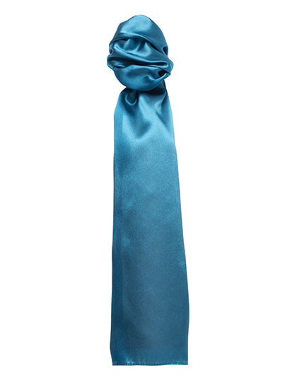 Women´s Business Scarf - Plain in Turquoise (ca. Pantone 638C), Größe 140 x 25 cm