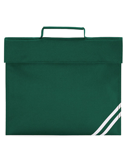Classic Book Bag in Bottle Green, Größe 36 x 30 cm