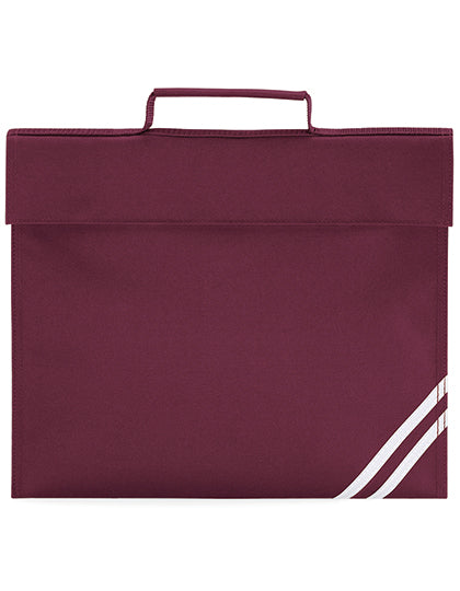 Classic Book Bag in Burgundy, Größe 36 x 30 cm