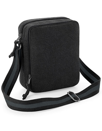 Vintage Canvas Mini Reporter in Vintage Black, Größe 18,5 x 22,5 x 8 cm