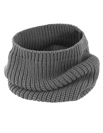 Whistler Snood Hood in Heather Grey Fleck, Größe One Size