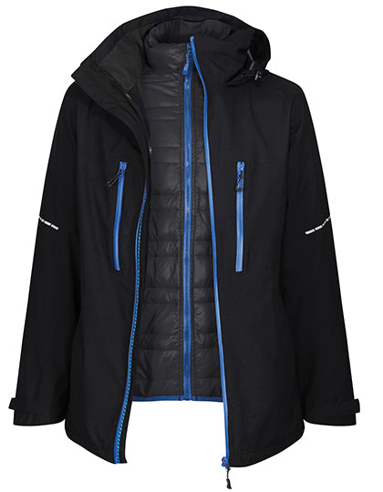 X-Pro Evader III 3in1 Jacket in Black, Größe 3XL