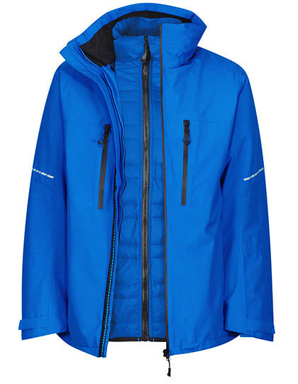 X-Pro Evader III 3in1 Jacket in Oxford Blue, Größe 3XL