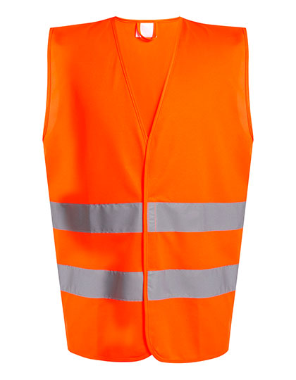 Essential Hi-Vis Easy Print Vest in Orange, Größe 3XL