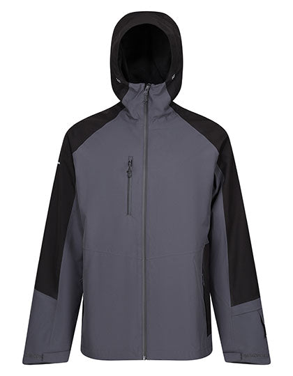 X-PRO Beacon Brite Light Waterproof Jacket in Seal Grey, Größe 3XL