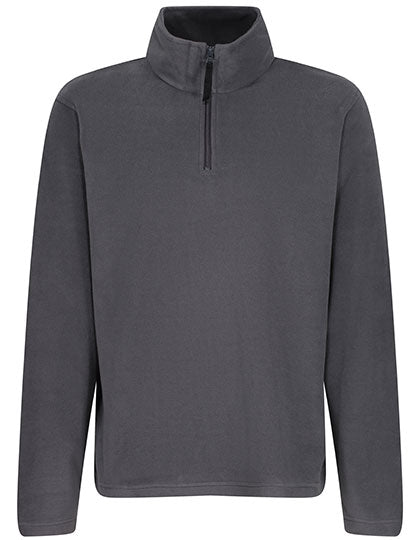 Micro Zip Neck in Seal Grey (Solid), Größe 4XL