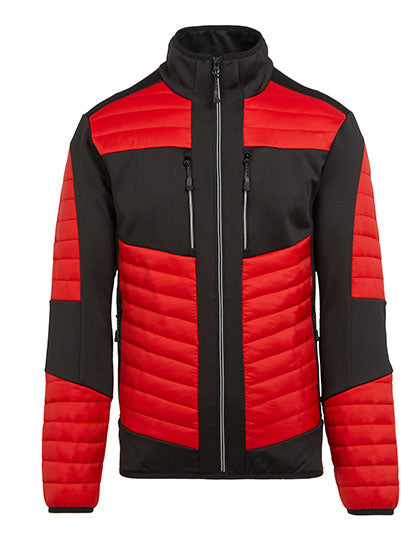 E-volve Unisex Thermal Hybrid Jacket in Classic Red, Größe 3XL