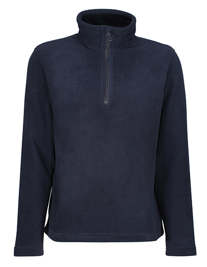 Honestly Made Recycled Half Zip Fleece in Navy, Größe XS
