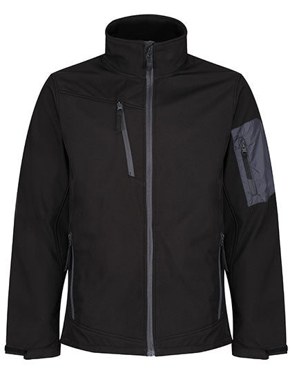 Softshell Jacket Arcola in Black, Größe 3XL