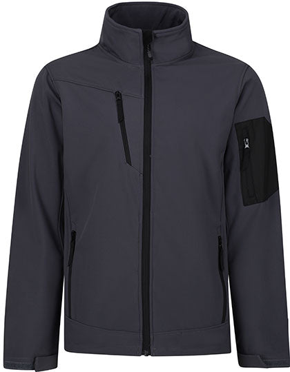 Softshell Jacket Arcola in Seal Grey (Solid), Größe 3XL