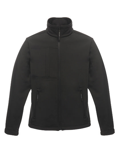 Men´s Softshell Jacket - Octagon II in Black, Größe XS