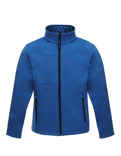 Men´s Softshell Jacket - Octagon II in Oxford Blue, Größe 4XL