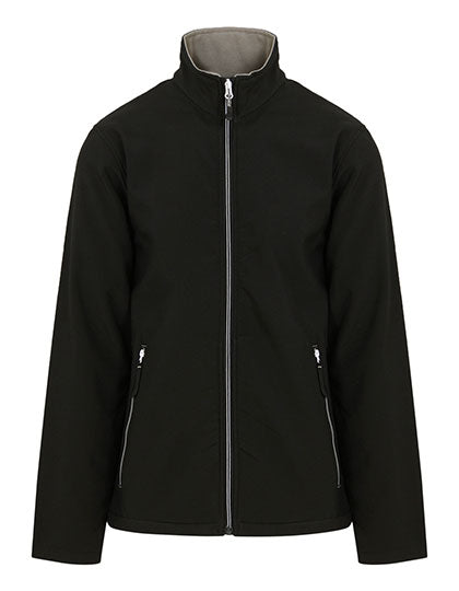 Ascender 2-Layer Softshell Jacket in Black, Größe 3XL