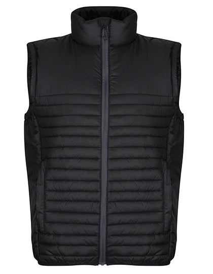 Honestly Made Recycled Thermal Bodywarmer in Black, Größe XS