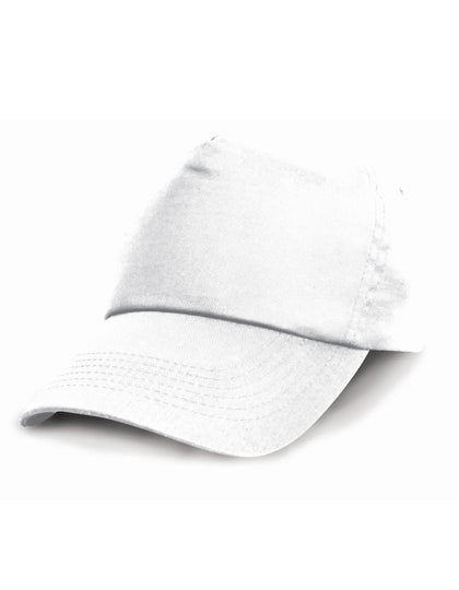 Junior Cotton Cap in White, Größe One Size